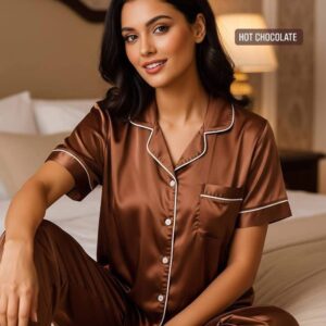 Summer-Ready কিউট হাফ স্লিভ PJ সেট
