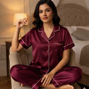Premium কিউট হাফ স্লিভ PJ সেট